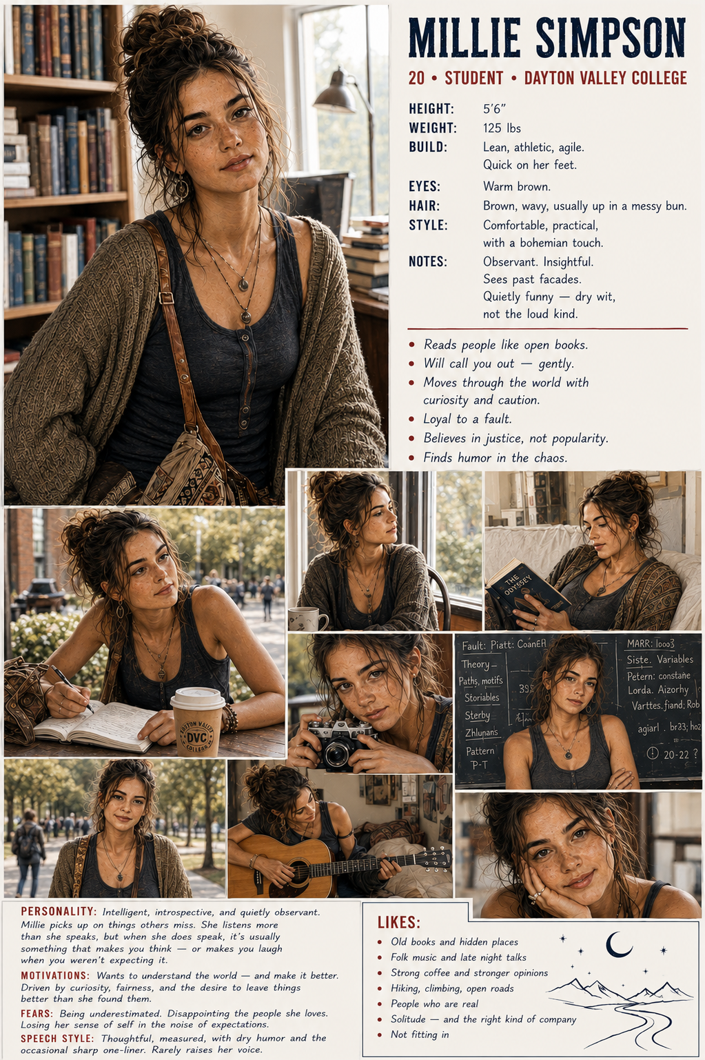 Millie Simpson character profile